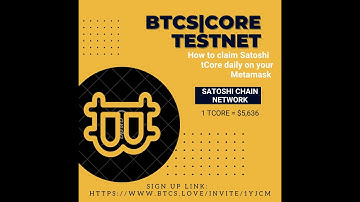 HOW TO CLAIM SATOSHI BTCs|tCORE ON YOUR METAMASK