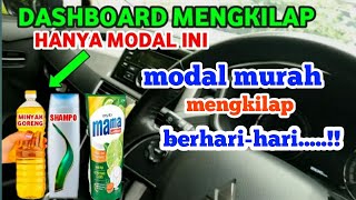 cara membersih kan dashboard mobil (cara mengkilap kan dashboard mobil)