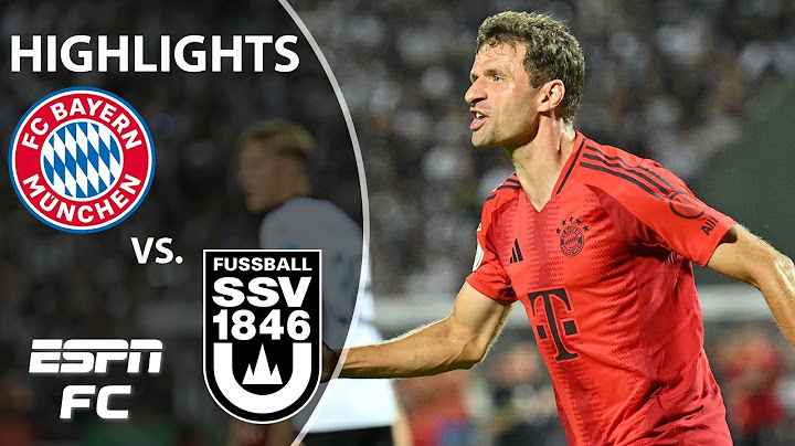 MÜLLER & KANE BOTH SCORE 😳 Bayern Munich vs. SSV Ulm 1846 | German Cup Highlights | ESPN FC