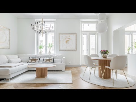 Video: Viehättävä Göteborgin huoneisto, jossa hienostunut muotoilu
