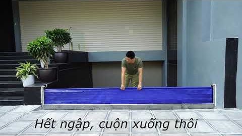 Cửa chống ngập Minh Dũng hoạt động như thế nào?