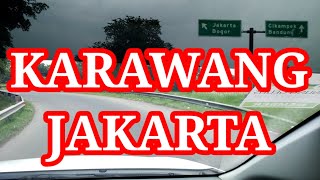 Cuplikan Tiga Menit Perjalanan Dari Karawang Menuju Jakarta Utara via LAYANG MBZ