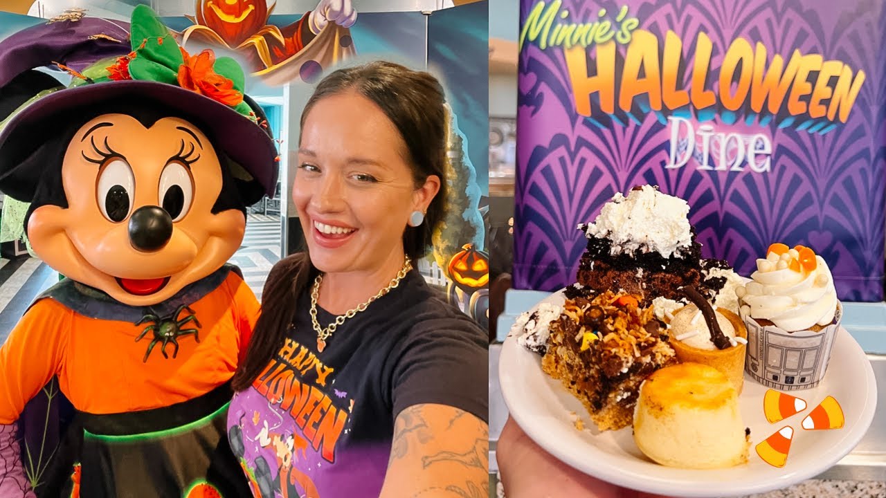 Minnie's Halloween Dine New Character Buffet At Disney's Hollywood