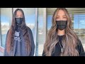 Hair TRANSFORMATION | Dark to Blonde | Teasy light | Foil Balayage