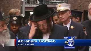 Williamsburg Jewish Family Thanks FDNY Who saved Boy from Roll Up Gate