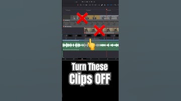 Quickly Disable Individual Clips in your Timeline - DaVinci Resolve