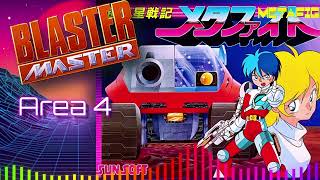 Blaster Master ~ Area 4 ~ OST 80s Synthwave ~ Electro Pop Version ~ NES ~ 超惑星戦記メタファイト