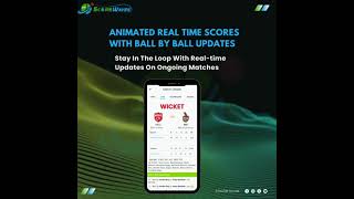 Scorewaves App New Features & Updates - Animated Real Time Scores With Ball By Ball Updates | News screenshot 4