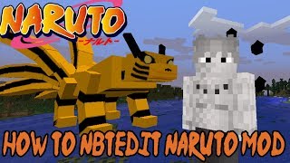 OBTAIN SIX PATHS, 10 TAILS MODE, KARMA SEAL & THE REST! || How to NBTEdit Minecraft Naruto Mod screenshot 3