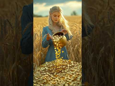 This Is A Magical Kettle That Keeps Pouring Out Gold Coins Asmr Happiness Rich Money Amazing