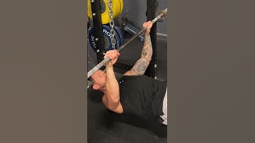 Glute Bridge Inverted Row - barbell
