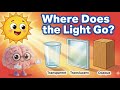 Can Light Pass Through? | Transparent, Translucent & Opaque Objects | Brainy Kidz TV