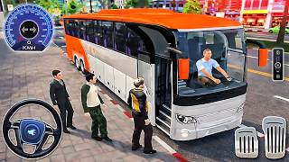 バスシミュレーター モダン - コーチバスのリアルな運転 - Androidゲームプレイ screenshot 4