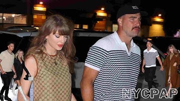 Taylor, Swift, and Travis Kelce, double date  with Patrick and Brittany Mahomes  in NYC!