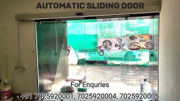 Automatic Sliding Door in Kerala #insightautomations