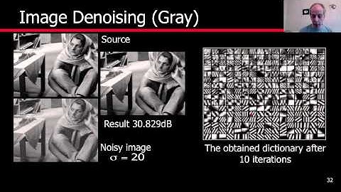 9   5   5   Sparse Modeling Image Processing Examples   Duration 2057   Optional break at 0925