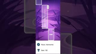 Piano tiles #2 (Astronomia) screenshot 5