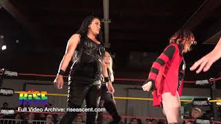 Raven's Ash and Dust vs. Kylie Rae and Miranda Alize from RISE 7 ...
