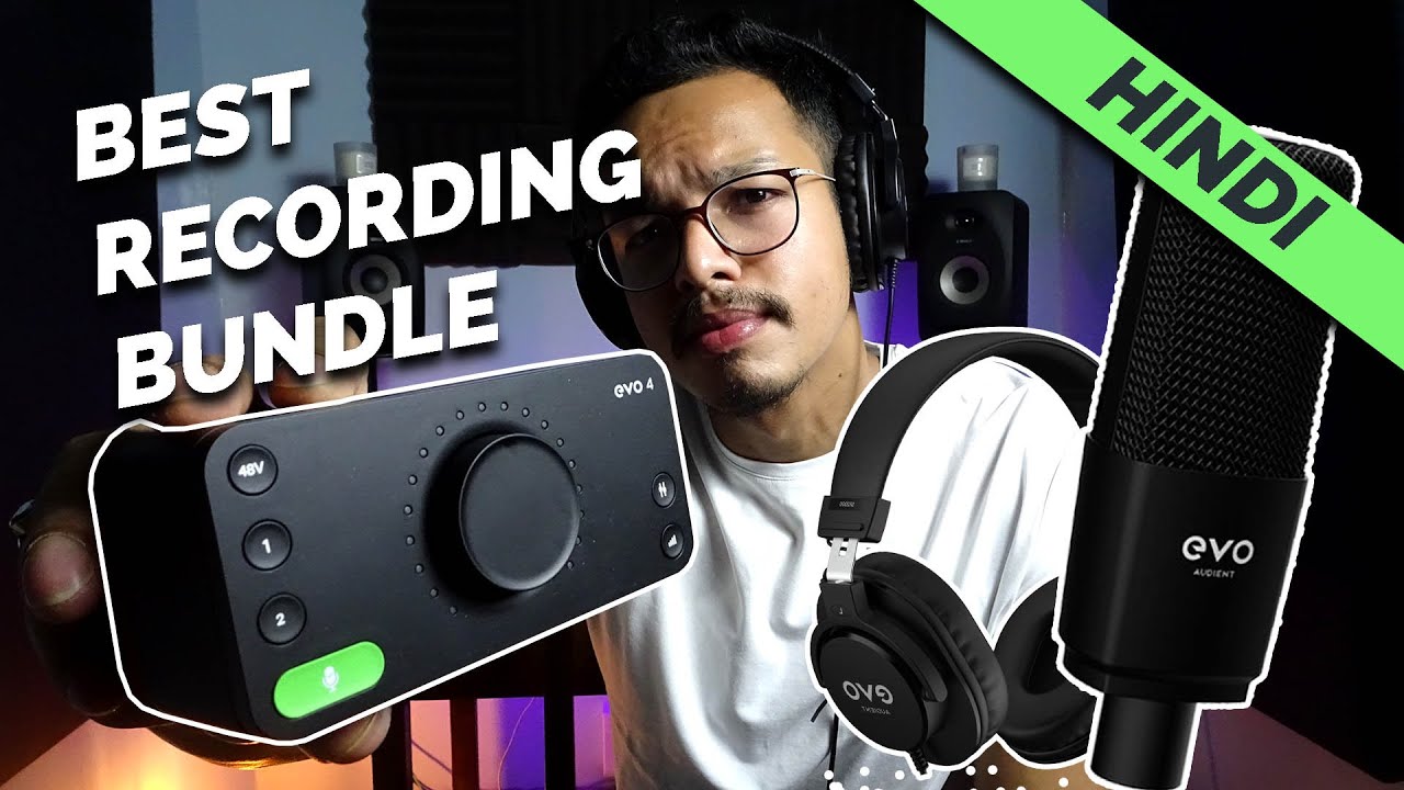 Best Recording Studio Bundle- Audient EVO SRB (HINDI) - YouTube