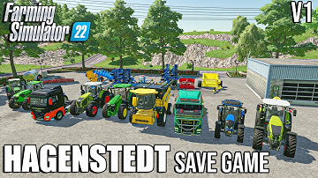 HAGENSTEDT SAVE GAME - V1 | DOWNLOAD LINK | Farming Simulator 22