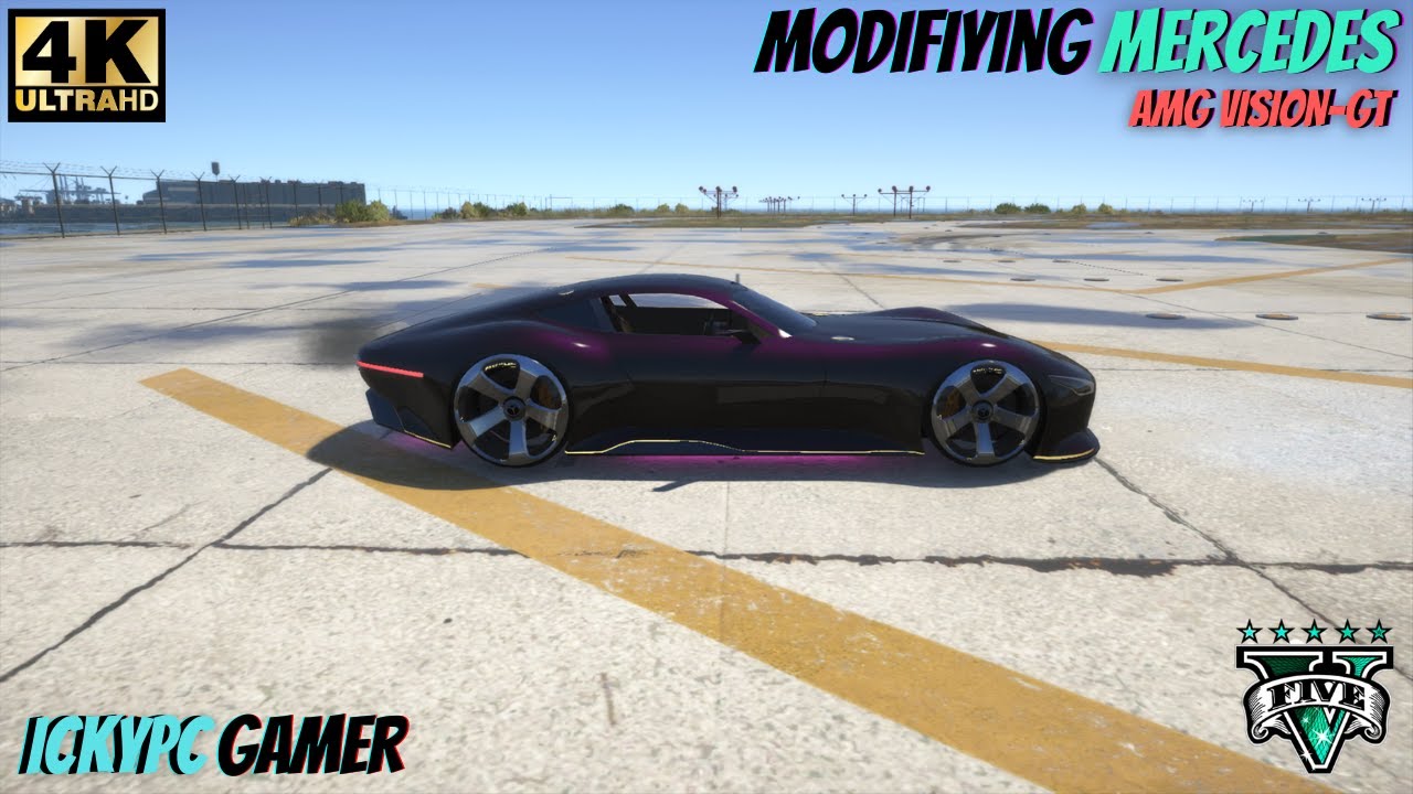 GTA SM : MODIFICATION OF MERCEDES AMG VISION-GT | ICKYPC GAMER | 4K 60FPS GAMEPLAY | PART-2 |