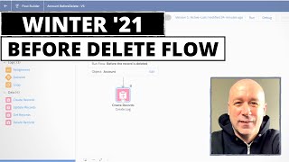 Salesforce Winter 21 Flow BeforeDelete Trigger Example