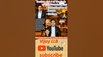 Section - 4(1) - Savings | Code of Civil Procedure, 1908 #cpc #shorts #viral #law #advocate #lawyer