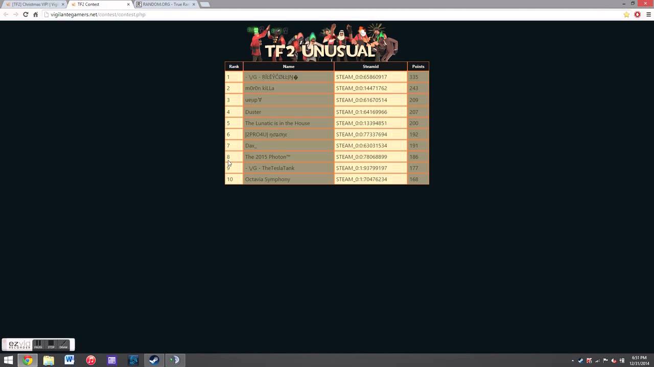 TF2 Unusual Hat Contest #30 - VGamers.net