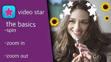 video star turtorial - basics, smooth spin, zoom in and zoom out (newest update 7.3)