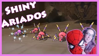Horde Shiny Hunting - Ariados! Pokemon Alpha Sapphire [Twitch Highlight]