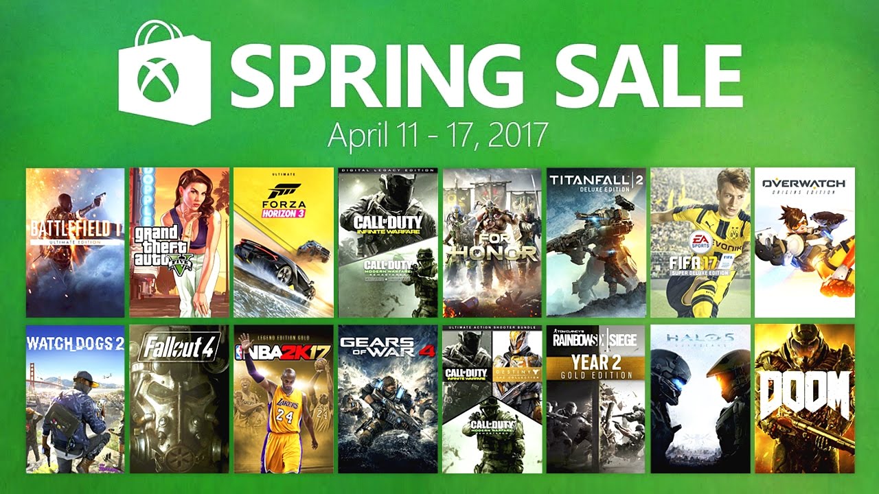 Xbox Spring Sale Great Deals on Video Games! (Overwatch, Call of Duty