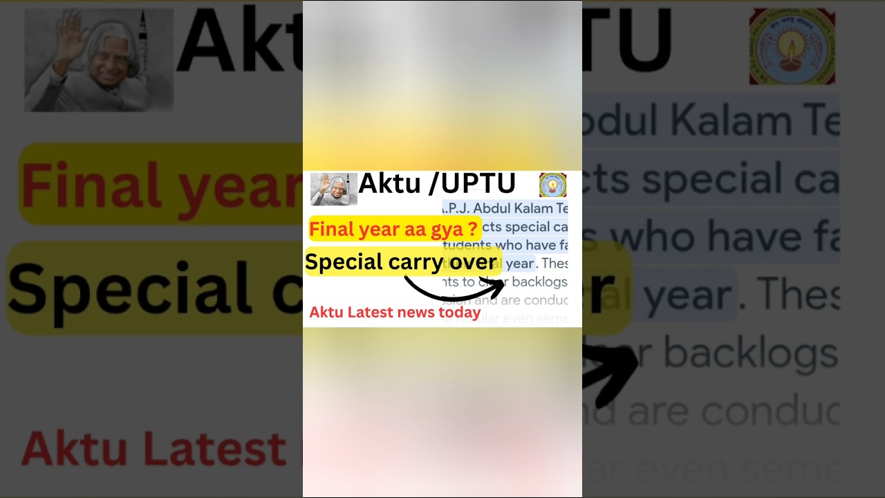 aktu final year result 2025 😱