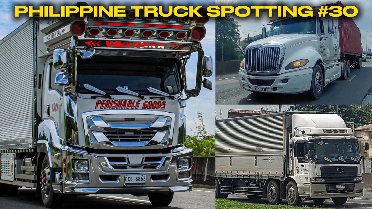 (JDM New Isuzu Giga!) Philippine Truck Spotting (30) - NLEX and NLEX Drive & Dine Part 2