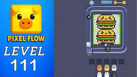 Pixel Flow Level 111 Walkthrough