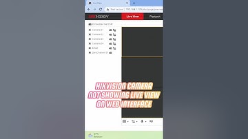Hikvision Camera Not Showing Live View #hikvision #cctv #tutorial #shorts
