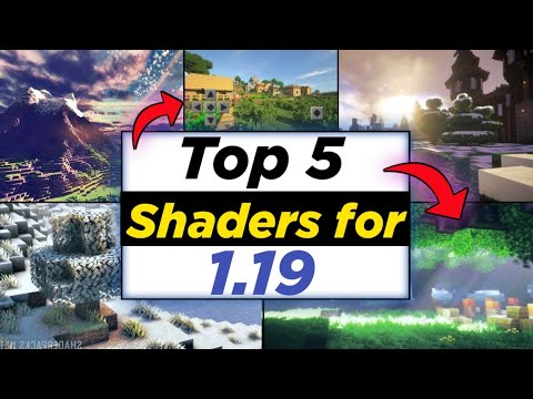Top 5 Shaders for Minecraft pe 1.19 | Bedrock edition | Best shaders ...