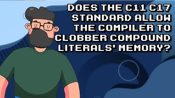Understanding C11/C17 Standard: Compiler Impact on Compound Literals