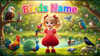 Learn bird names with fun rhyme | Easy And Fun Learning | Kids Rhyme song
