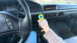 1992 Ford F150 Nite A/C Heat & Instruments