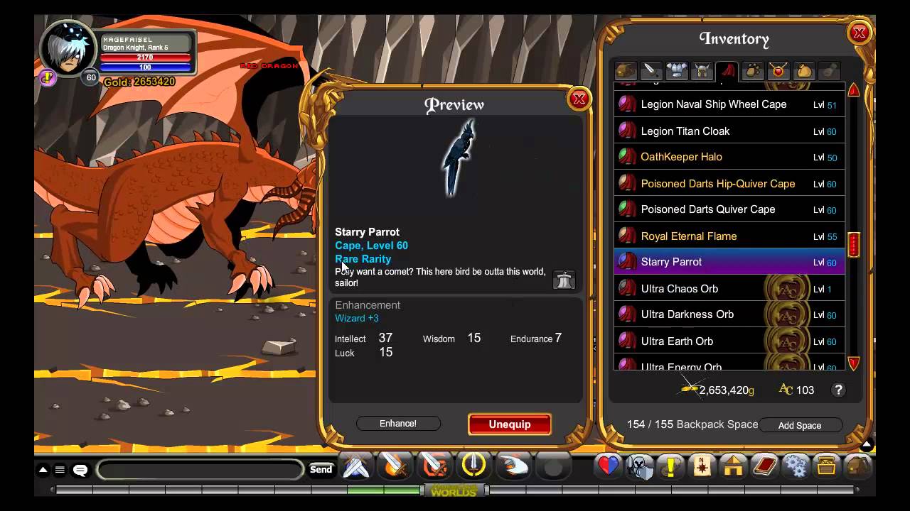 AQW Dragon Knight Class solo YouTube