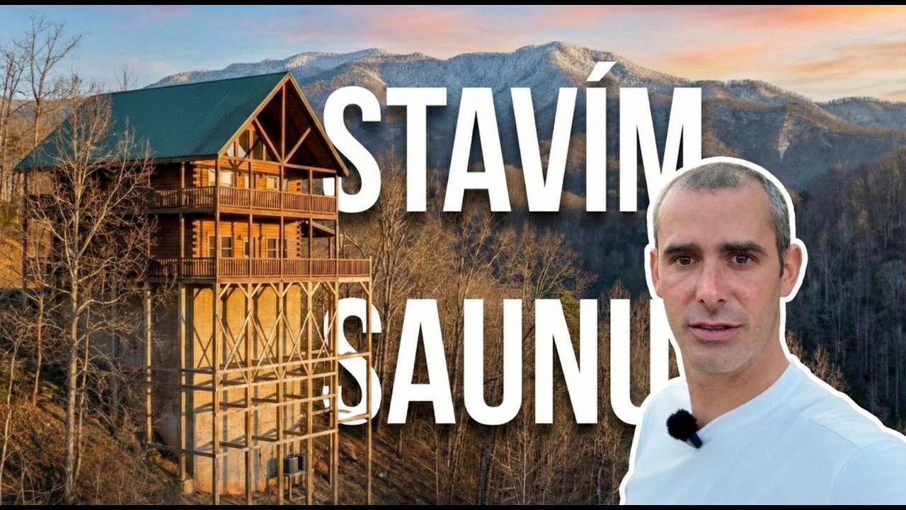 Stavím saunu | Dostal jsem prknem po hlavě | Život v USA