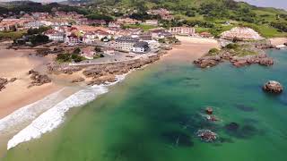 #droneando por fin por (www.sierradrone.es): Isla Quejo. Playa del Sable y costa.