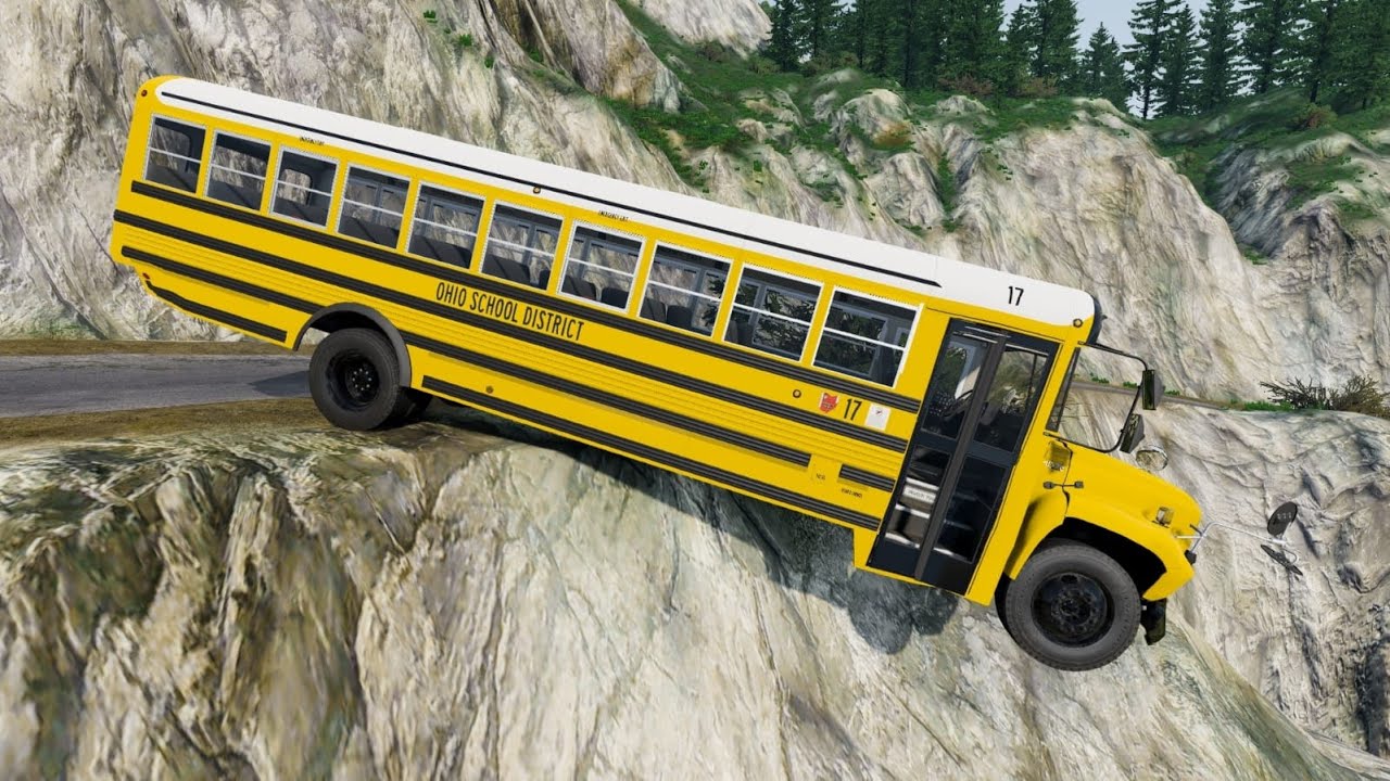 Cars vs Cliff Roads #5 | BeamNG Drive