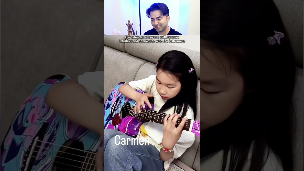 This Girl's Guitar Skills Are Next Level!