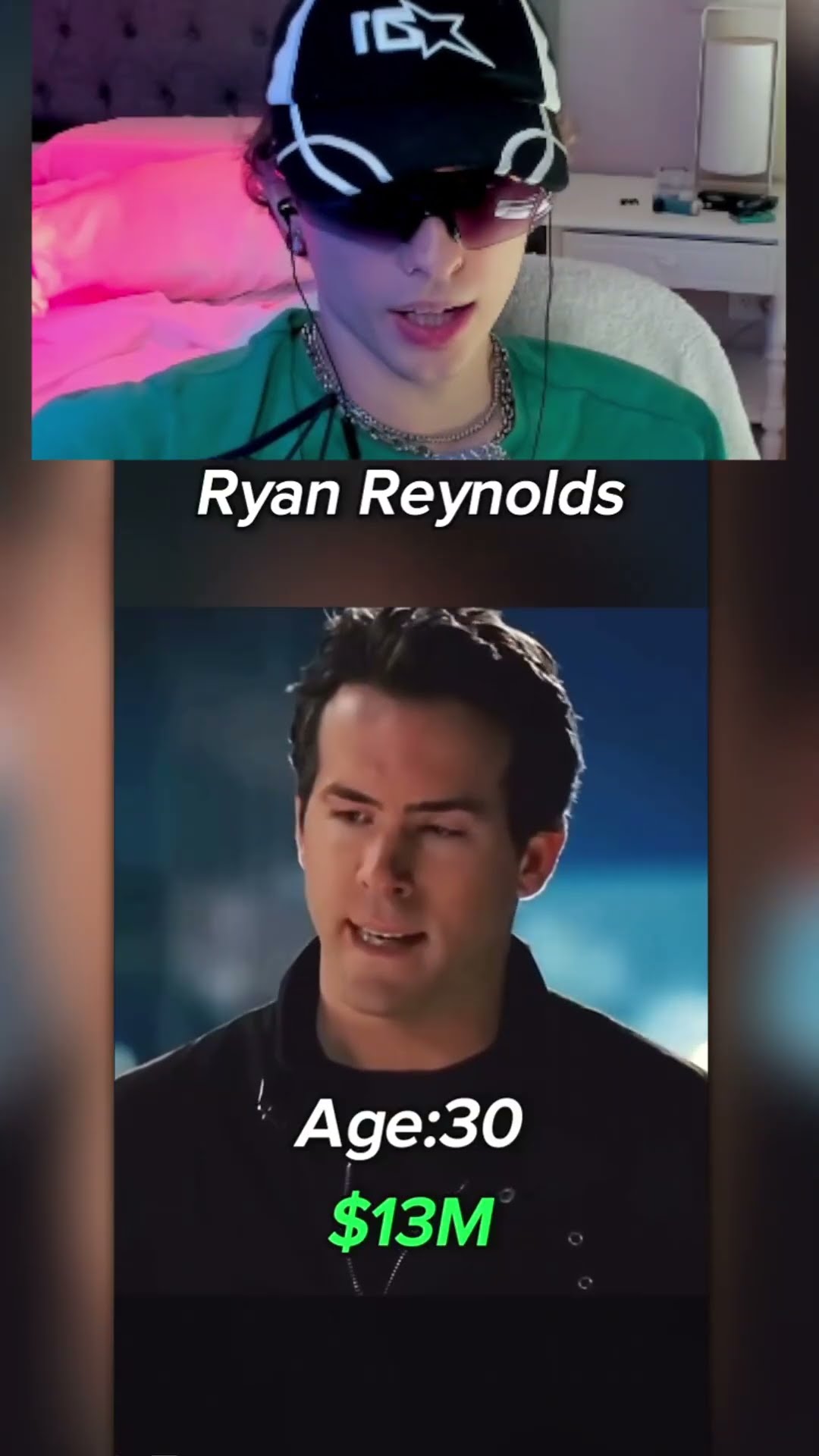 Ryan Reynolds atraves de los AÑOS?