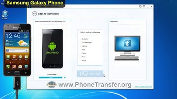 [Backup Samsung Galaxy]: How to Backup Data from Samsung Galaxy Phone to Computer?