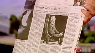 Professor David Cox Pes Away 1924 - 2022 Uk - Bbc News - 29Th January 2022