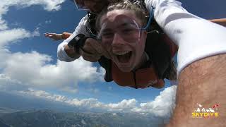 Tandem skydive of Jemma Jemma McKenzie