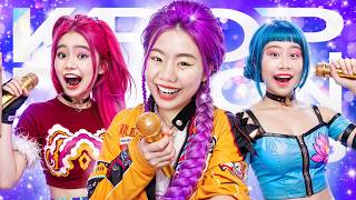 بيبي دول وأصدقاؤها يتحولون إلى صائدي شياطين الكيبوب! هانتريكس في الحياة الواقعية