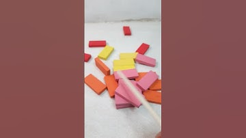 Domino Falling Video #shorts #domino